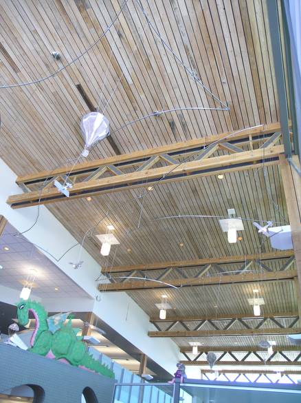 TWII Circle-Sawn Lumber Ceiling